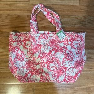 Lily Pulitzer Palm Beach Tote NWT